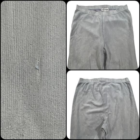 Cathy Daniels Soft Gray High Waist Pull On Corduroy Pants Size XL - Picture 5 of 12